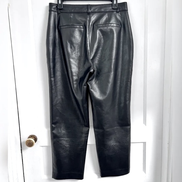 Aritzia Babaton Vegan Leather Command Pants - 10 - Picture 9 of 10